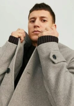 JACK&JONES Premium Jprblamelton - Halflange Jas - Greige -Jack & Jones Verkoopwinkel 4acedc0c03ef48d9971ddf0b116674f2