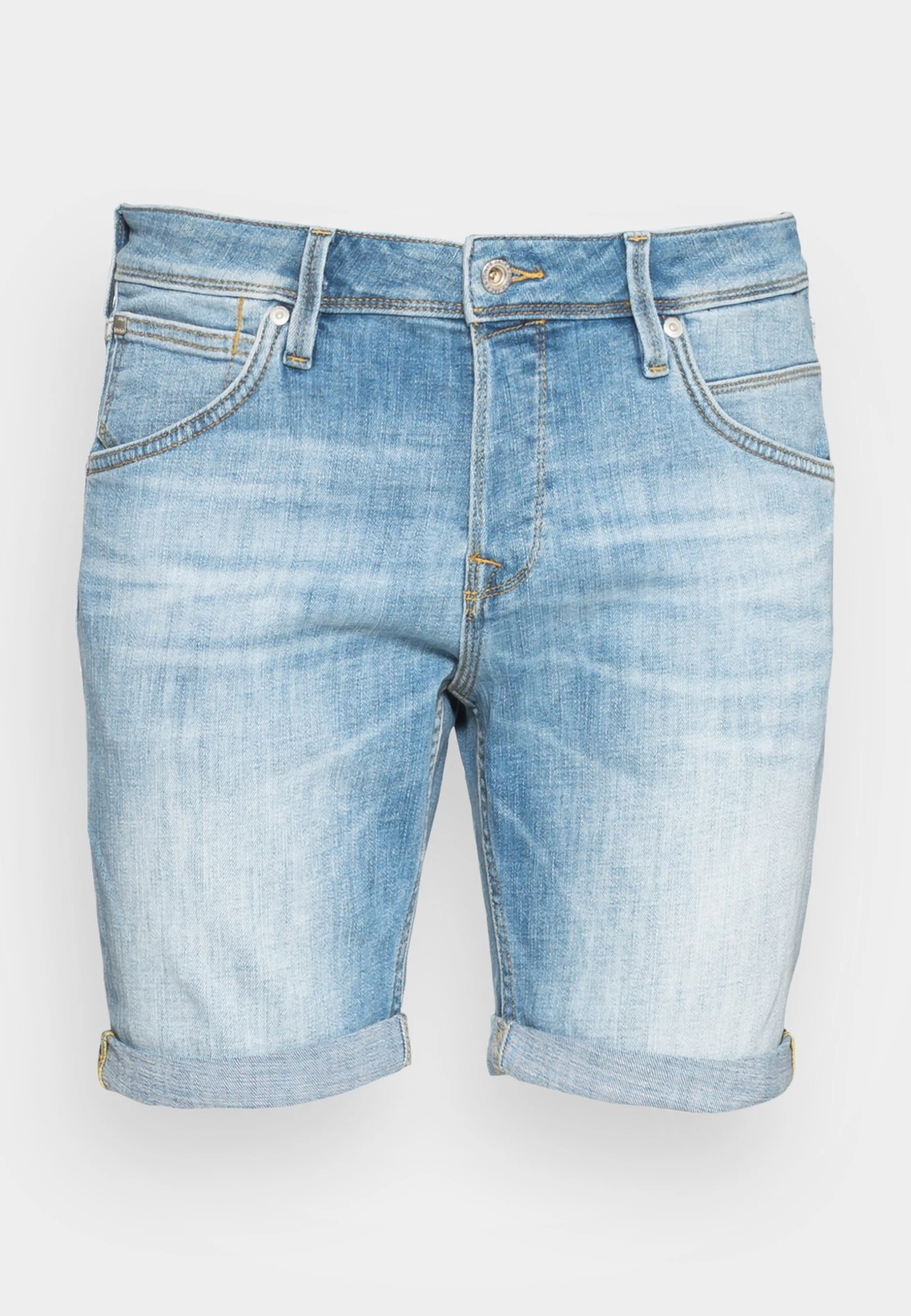 Jack & Jones Jjirick Jjfox- Jeansshort - Blue Denim 4 Jack & Jones Jjirick Jjfox- Jeansshort - Blue Denim - Afbeelding 4