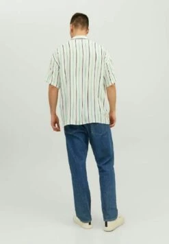 Jack & Jones Gestreiftes - Overhemd - Cloud Dancer -Jack & Jones Verkoopwinkel 51615ac4da92468da499ef6f95879393
