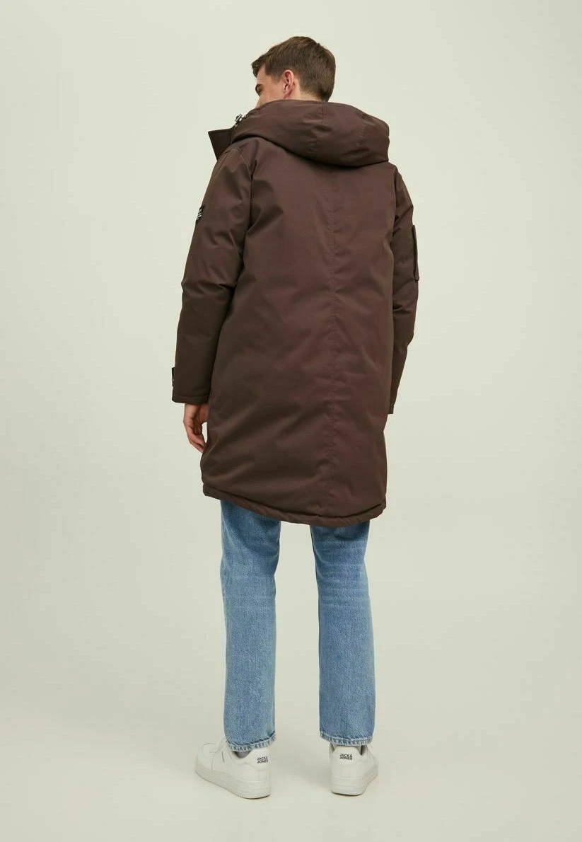 Jack & Jones Multi-Taschen - Parka - Seal Brown 3 Jack & Jones Multi-Taschen - Parka - Seal Brown - Afbeelding 3
