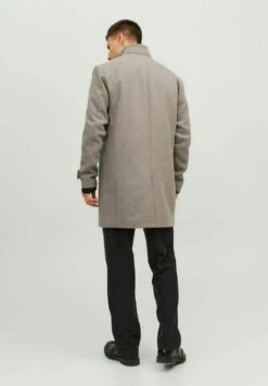 JACK&JONES Premium Jprblamelton - Halflange Jas - Greige -Jack & Jones Verkoopwinkel 52a06d29b8fc4581aa79257e6089f12a