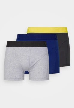 Jack & Jones Jacandrew Trunks 3 Pack - Onderbroeken - Asphalt/Navy -Jack & Jones Verkoopwinkel 5361d8f662dc43f680dfdef181884e2f