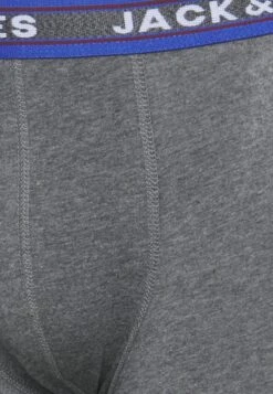 Jack & Jones Jacoliver Trunks 5 Pack - Onderbroeken - Dark Grey Melange -Jack & Jones Verkoopwinkel 5431da14b61749fda31ebb1702b59168
