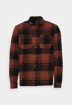 JACK&JONES Premium Jjelogan Check Overshirt- Overhemd - Cinnamon -Jack & Jones Verkoopwinkel 56e91ed3c4d24e37917a239bb31cff5f