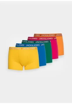 Jack & Jones Jacneoncolor Trunks 5 Pack - Onderbroeken - Electric Blue/Lemonade