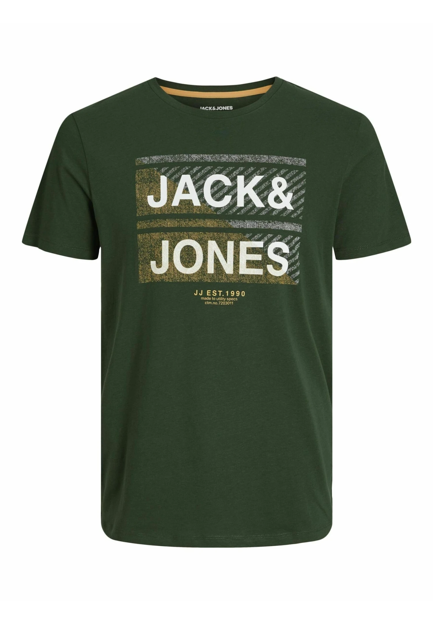 Jack & Jones 3 Pack - T-Shirt Print - White 3 Jack & Jones 3 Pack - T-Shirt Print - White - Afbeelding 3