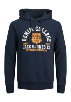 Jack & Jones Jjelogo Noos- Hoodie - Sky Captain