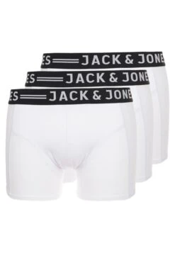 Jack & Jones Sense Trunks 3 Pack - Onderbroeken - White -Jack & Jones Verkoopwinkel 5925903016ba4c10a421e94d17225ca3