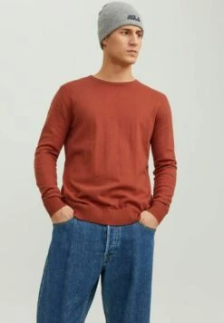 Jack & Jones Jjeemil Crew Neck Noos - Trui - Cinnabar