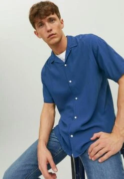 Jack & Jones Kurzarm - Overhemd - Navy Blazer -Jack & Jones Verkoopwinkel 599f7e9fce9a422da05e4e870629474c