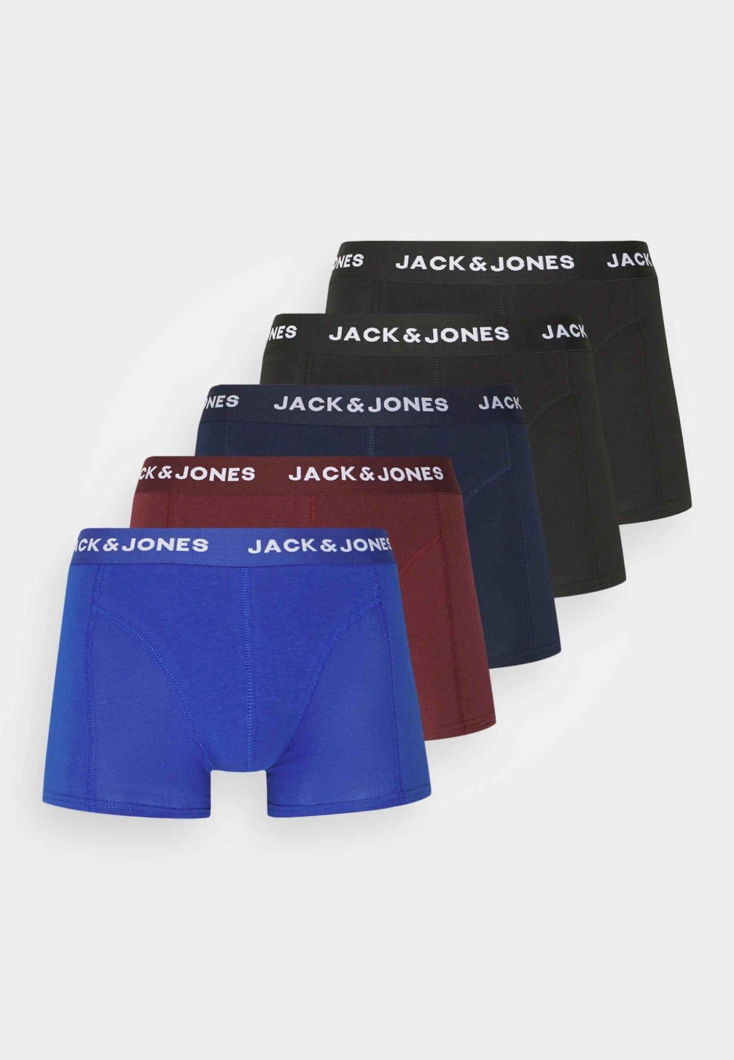 Jack & Jones Jacblack Friday Trunks Box 5 Pack- Onderbroeken - Navy Blazer/Port Royale/Black/Surf The Web 5 Jack & Jones Jacblack Friday Trunks Box 5 Pack- Onderbroeken - Navy Blazer/Port Royale/Black/Surf The Web - Afbeelding 5