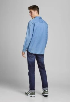 Jack & Jones Jjiclark Jjoriginal - Straight Leg Jeans - Blue Denim -Jack & Jones Verkoopwinkel 5c09405cefab4b4ca8bf0aad50afa78b