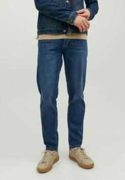 Jack & Jones Comfort Fit Mike Original Mf - Jeans Tapered Fit - Blue Denim