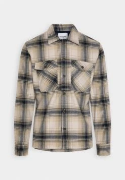 Jack & Jones Jjeeddie Ls Noos - Overhemd - Brown/Green -Jack & Jones Verkoopwinkel 5e3df291813146599710142a2959aeb8