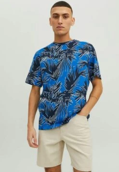 Jack & Jones T-Shirt Print - Nautical Blue