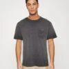JACK&JONES Premium Jprblujack Tee Crew Neck - T-Shirt Print - Black
