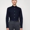 Jack & Jones Jjjoe Shirt Plain - Zakelijk Overhemd - Navy Blazer