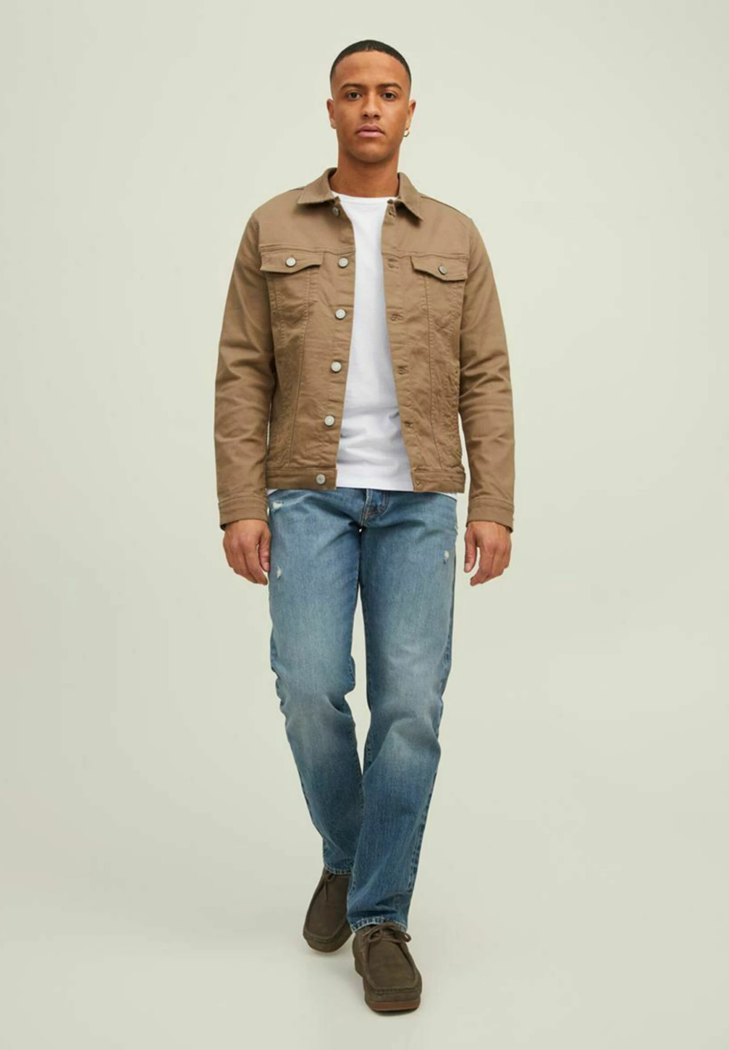Jack & Jones IalvinAkmNoos - Spijkerjas - Sepia Tint 2 Jack & Jones IalvinAkmNoos - Spijkerjas - Sepia Tint - Afbeelding 2