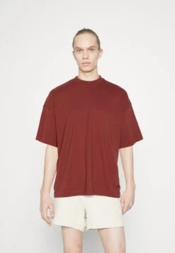 Jack & Jones Jcopure Tee Crew Neck - T-Shirt Basic - Rosewood