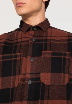 JACK&JONES Premium Jjelogan Check Overshirt- Overhemd - Cinnamon -Jack & Jones Verkoopwinkel 6afc5612e5a3475c8921d0019b96fde9