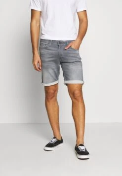 Jack & Jones Jjirick Jjicon - Jeansshort - Grey Denim