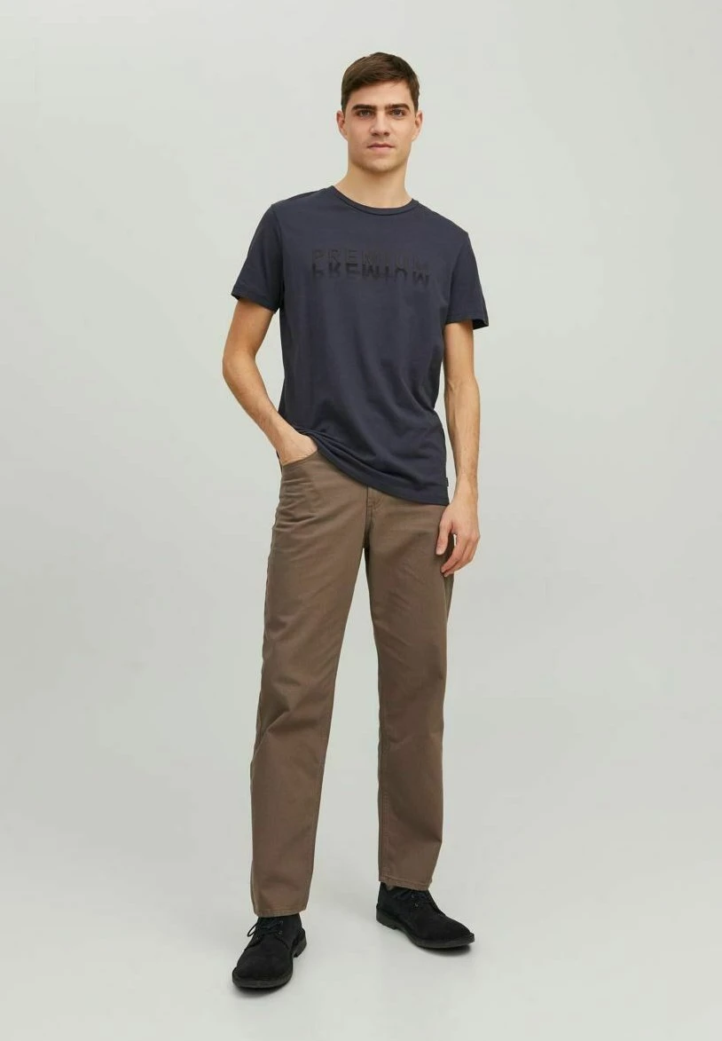 JACK&JONES Premium Logo - T-Shirt Print - Perfect Navy 2 JACK&JONES Premium Logo - T-Shirt Print - Perfect Navy - Afbeelding 2