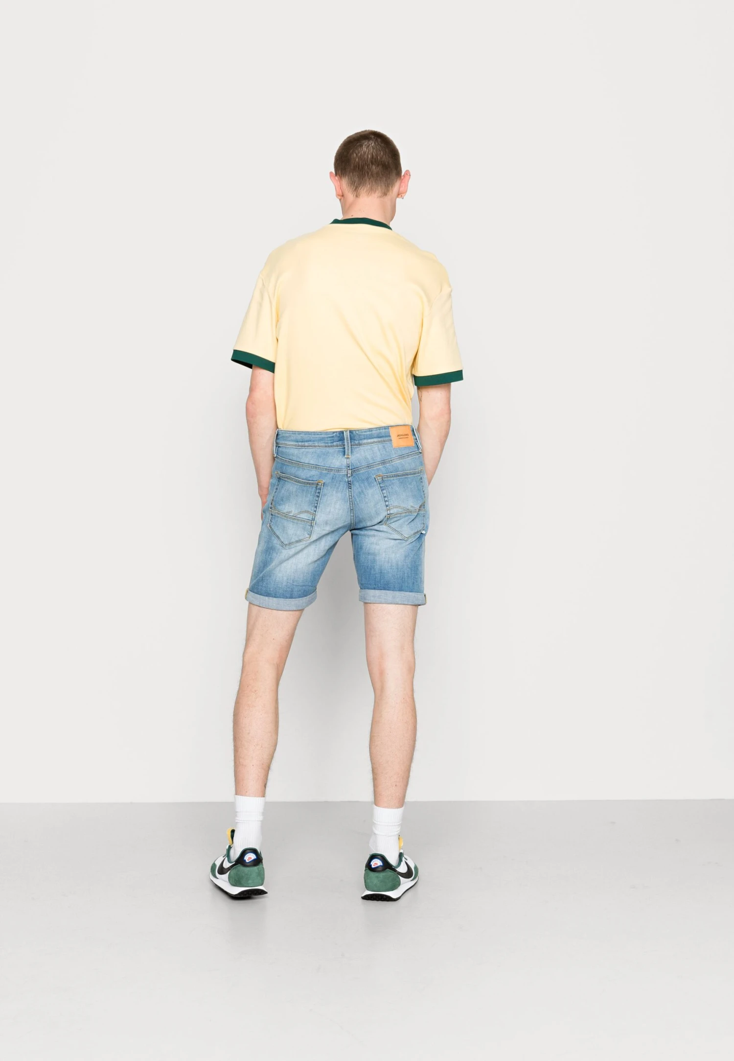 Jack & Jones Jjirick Jjfox- Jeansshort - Blue Denim 3 Jack & Jones Jjirick Jjfox- Jeansshort - Blue Denim - Afbeelding 3