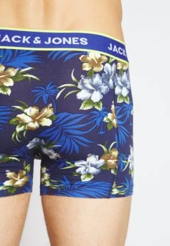 Jack & Jones Jacflower Trunks 3 Pack - Onderbroeken - Black/Bardaboes Cherry/Maritime Blue -Jack & Jones Verkoopwinkel 6d36530ce6b543d796b755d004d483fc