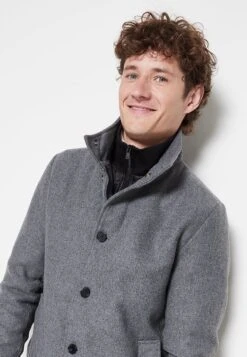 Jack & Jones Jwhduane Wool Jacket - Winterjas - Dark Grey Melange -Jack & Jones Verkoopwinkel 6d85c47c99394abca4ff7a5f60ab8d93