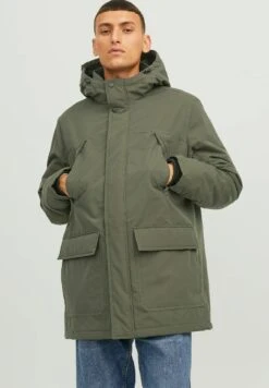 Jack & Jones Gefütterte - Winterjas - Forest Night