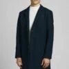 Jack & Jones Jjemoulder Coat - Mantel - Navy Blazer