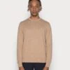 JACK&JONES Premium Jprbluray Crew Neck - Trui - Camel Melange