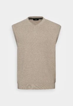JACK&JONES Premium Jprbladallas Vest - Trui - Almond Milk/Weathered Teak