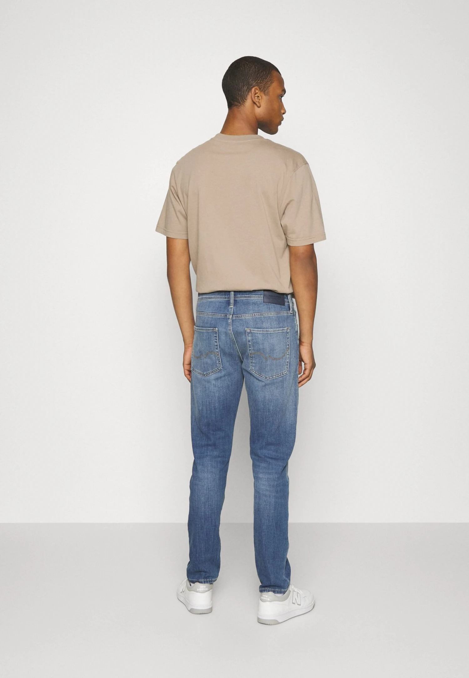 Jack & Jones Jjimike Jjoriginal - Straight Leg Jeans - Blue Denim 3 Jack & Jones Jjimike Jjoriginal - Straight Leg Jeans - Blue Denim - Afbeelding 3