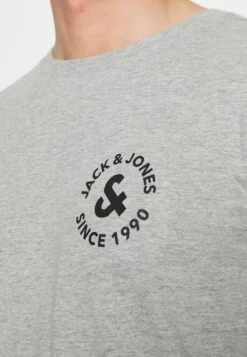 Jack & Jones Jacbasic Logo Tee And Lougepants Set - Pyjama - Light Grey -Jack & Jones Verkoopwinkel 76b344c997764d678dc3215e75fe630d