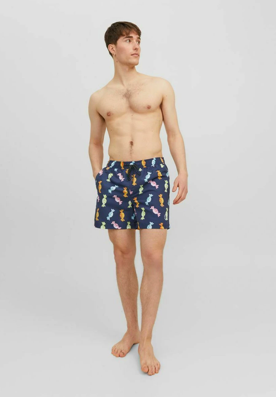 Jack & Jones Stfiji Swim Funny - Zwemshorts - Navy Blazer 2 Jack & Jones Stfiji Swim Funny - Zwemshorts - Navy Blazer - Afbeelding 2
