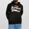 Jack & Jones JjelogoCol Noos Pls - Hoodie - Black