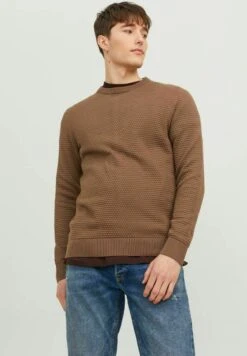 Jack & Jones Jjeatlas Crew Neck Noos - Trui - Otter