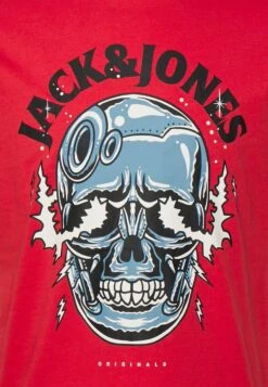 Jack & Jones Jorcrown Skull Tee Crew Neck - T-Shirt Print - Rococco Red -Jack & Jones Verkoopwinkel 7ac460f309aa423798a10b29bbc9069a