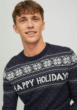 Jack & Jones Xmas - Trui - Navy Blazer -Jack & Jones Verkoopwinkel 7c94143f2a3b46ebb339c4d0f68541d0