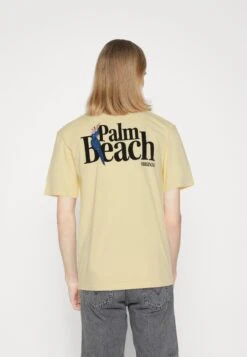 Jack & Jones Jorpalma Dry Tee Crew Neck - T-Shirt Print - French Vanilla