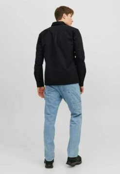 Jack & Jones Einfarbiges - Overhemd - Black -Jack & Jones Verkoopwinkel 80fa05056a79488c8b9a33cc272c40b4