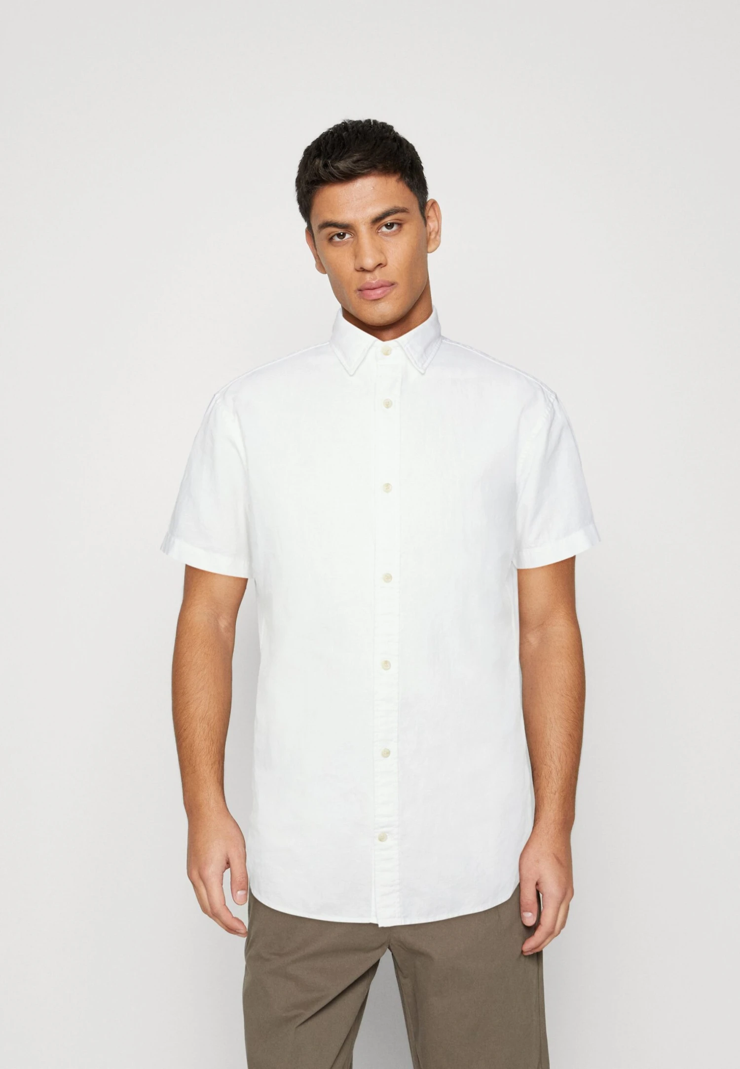 Jack & Jones Jjesummer S/S S23 Sn - Overhemd - White 1 Jack & Jones Jjesummer S/S S23 Sn - Overhemd - White
