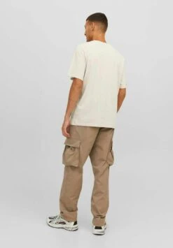 Jack & Jones Jcobooster Ss Crew Neck Jun - T-Shirt Print - Moonbeam -Jack & Jones Verkoopwinkel 823ea397e57943e8a9b4df64268372a7