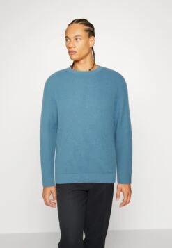 JACK&JONES Premium Jprbluwesley Crew Neck - Trui - Blue Heaven