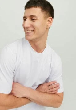 JACK&JONES Premium Dehnbares - T-Shirt Basic - White 10 JACK&JONES Premium Dehnbares - T-Shirt Basic - White -Jack & Jones Verkoopwinkel 89350437094f41d5bab0a62e9ff4aa19