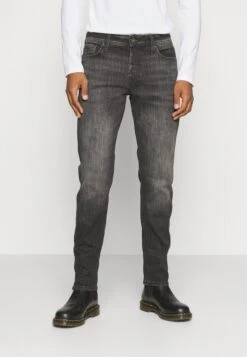 Jack & Jones Jjimike Jjoriginal - Slim Fit Jeans - Black Denim