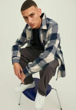 Jack & Jones Jay - Overhemd - Navy Blazer 2 -Jack & Jones Verkoopwinkel 8b218ff7b8e74a0f9eae1aa125036fbc