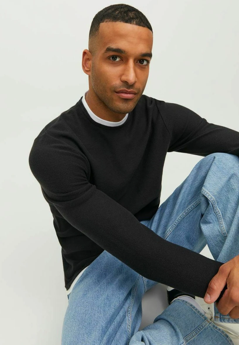 Jack & Jones Klassischer - Trui - Black 6 Jack & Jones Klassischer - Trui - Black - Afbeelding 6