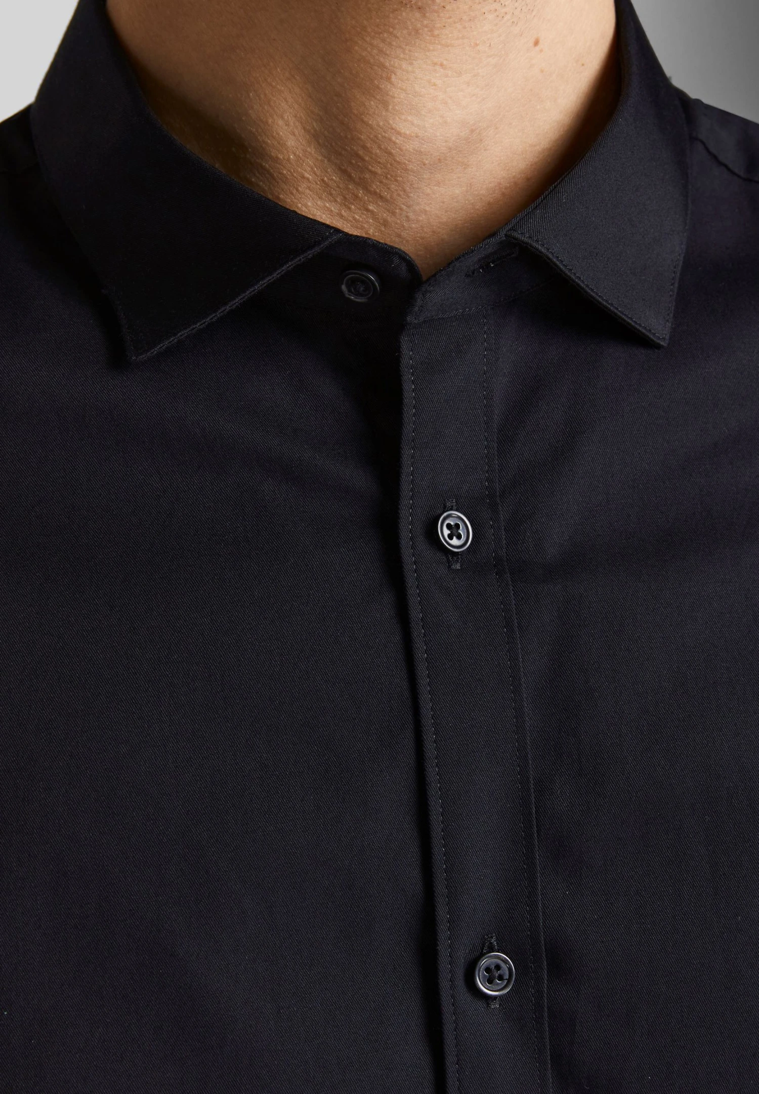 JACK&JONES Premium Jprblacardiff Slim Fit - Overhemd - Black 5 JACK&JONES Premium Jprblacardiff Slim Fit - Overhemd - Black - Afbeelding 5